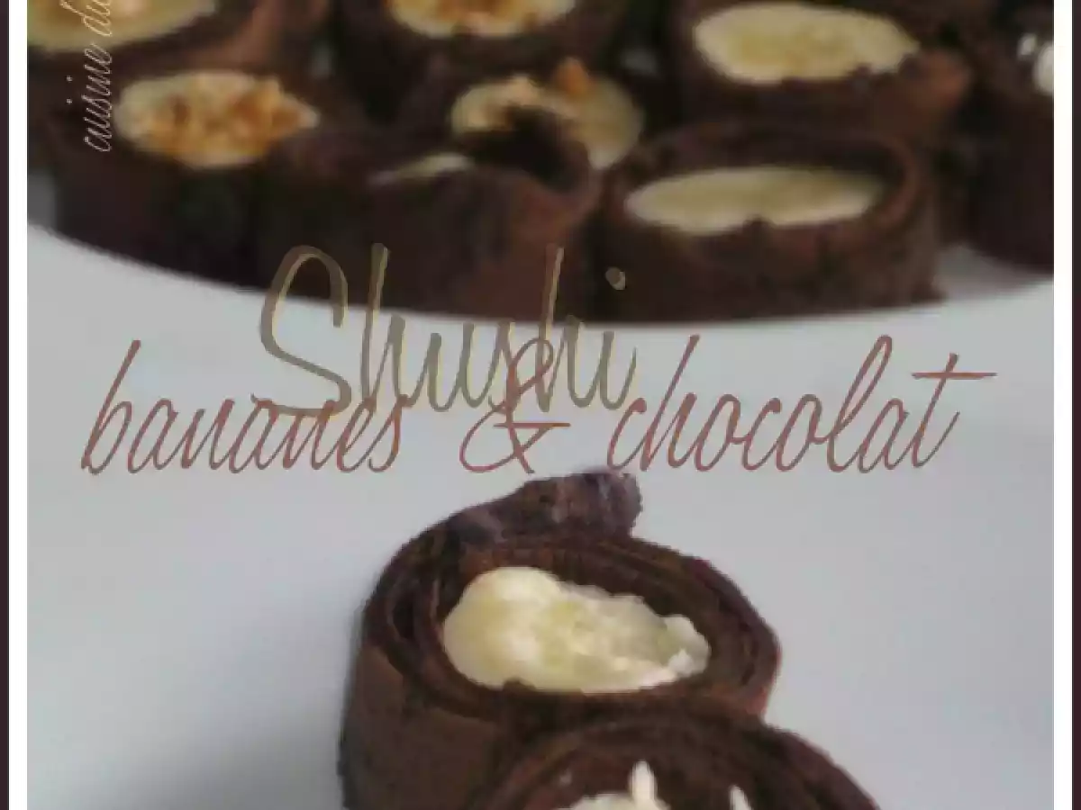 Sushi Bananes & chocolat