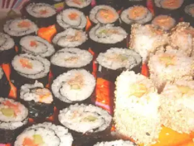 Sushi, maki et compagnie (une soirée presque parfaite).