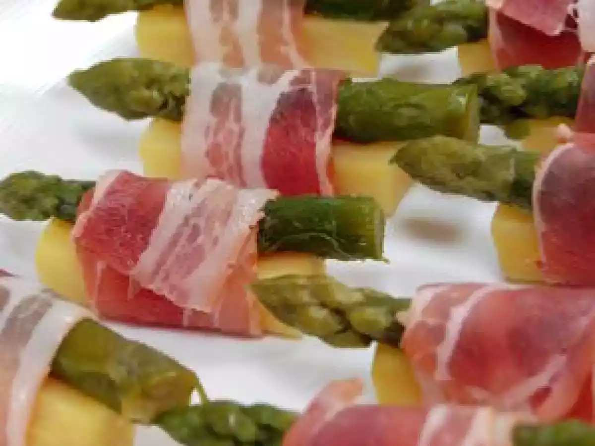 Sushis de pommes de terre aux asperges vertes - photo 2