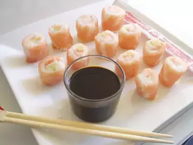 Sushis de saumon fumé