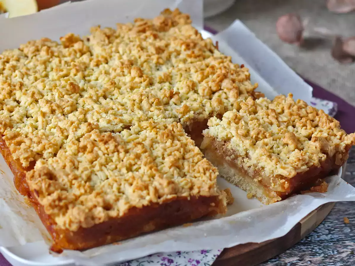 Szarlotka : la tarte aux pommes polonaise fondante et croustillante - photo 2