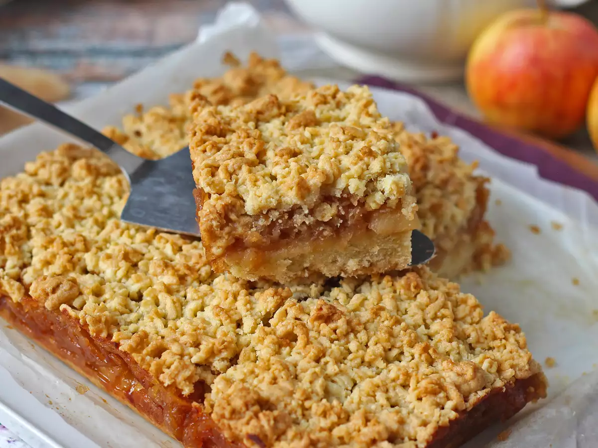 Szarlotka : la tarte aux pommes polonaise fondante et croustillante - photo 6