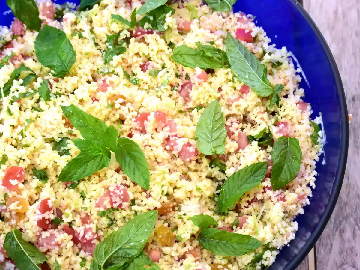 Taboulé à la menthe