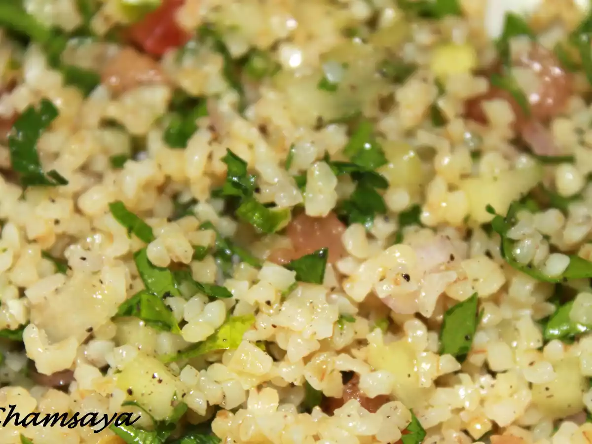 Taboulé à ma façon