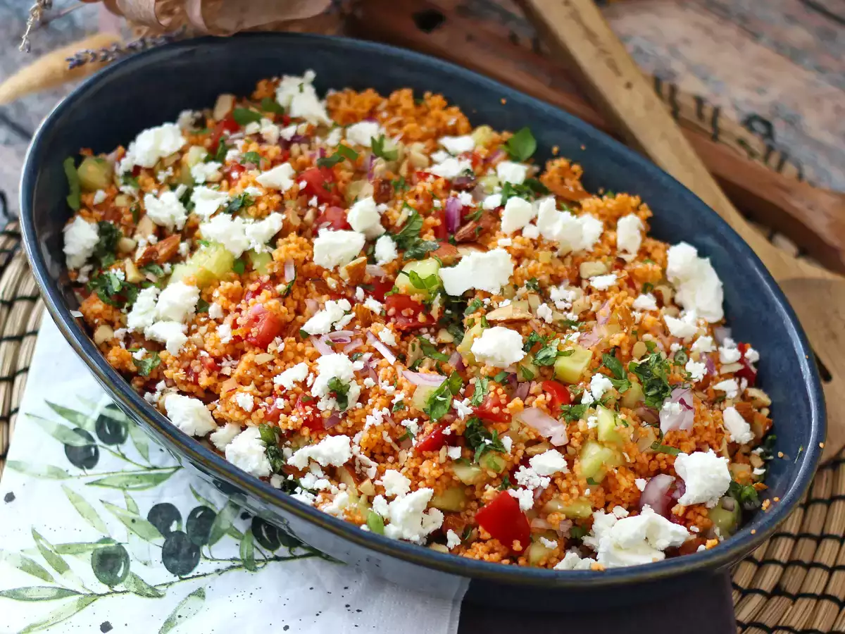 Taboulé au gaspacho, frais et sans cuisson - photo 2