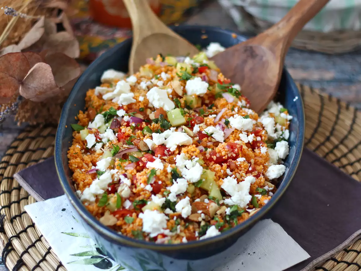 Taboulé au gaspacho, frais et sans cuisson - photo 4