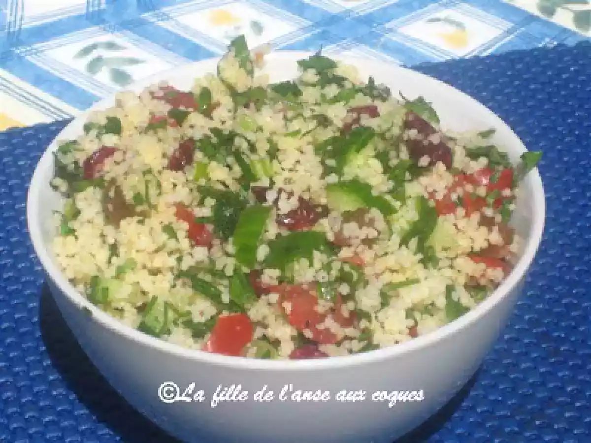 TABOULÉ AUX CANNEBERGES - photo 2