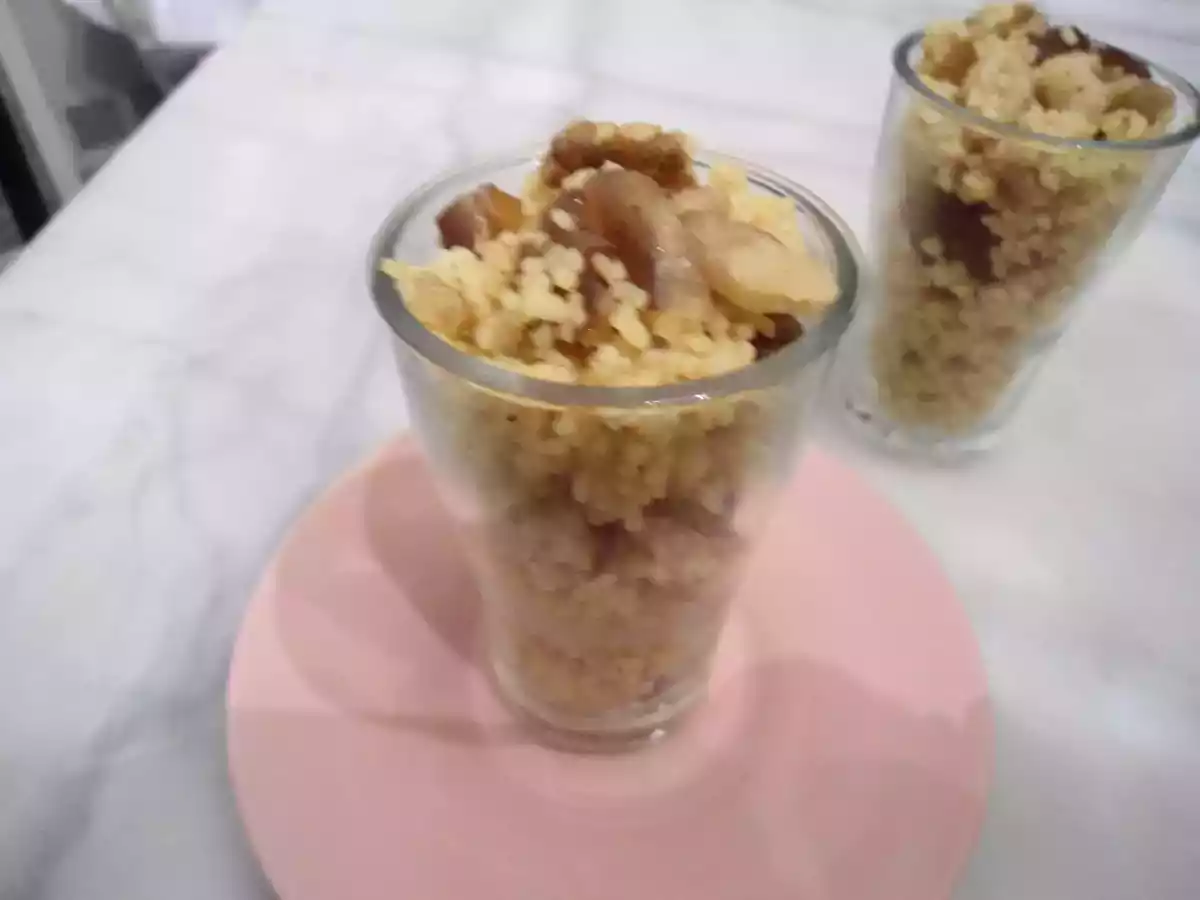 TABOULE AUX DATTES, NOIX ET CANNELLE