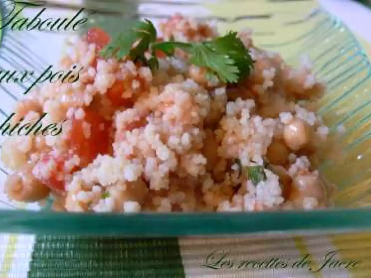 Taboulé aux pois chiches