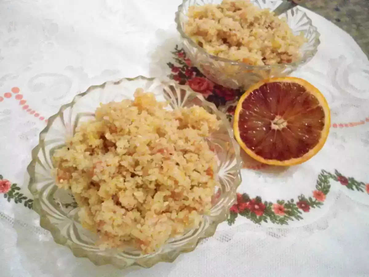 Taboulé d'agrumes et pistaches