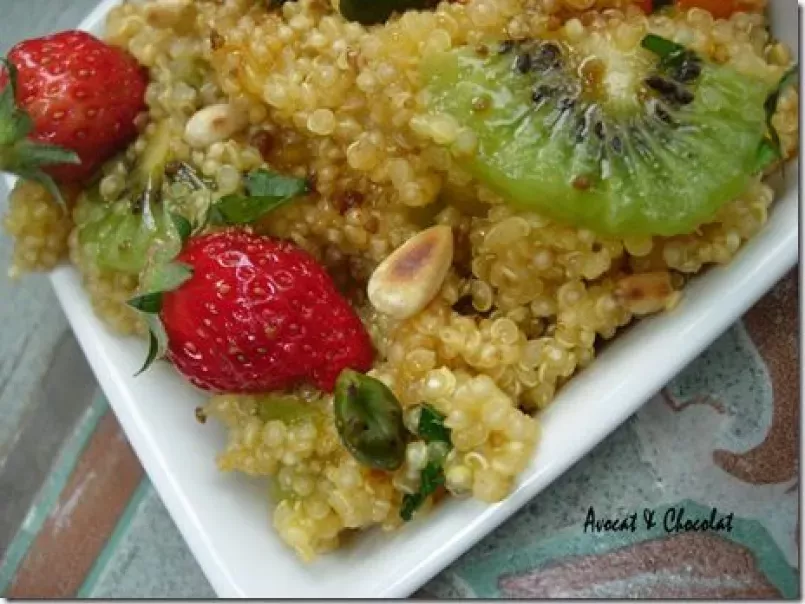 Taboulé de Quinoa vitaminé version sucrée aux fruits frais - photo 2