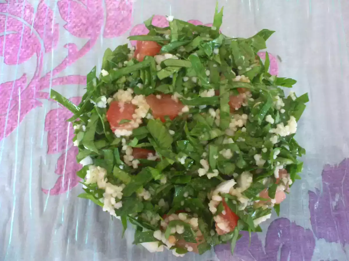 Taboulé libanais, la recette traditionnelle