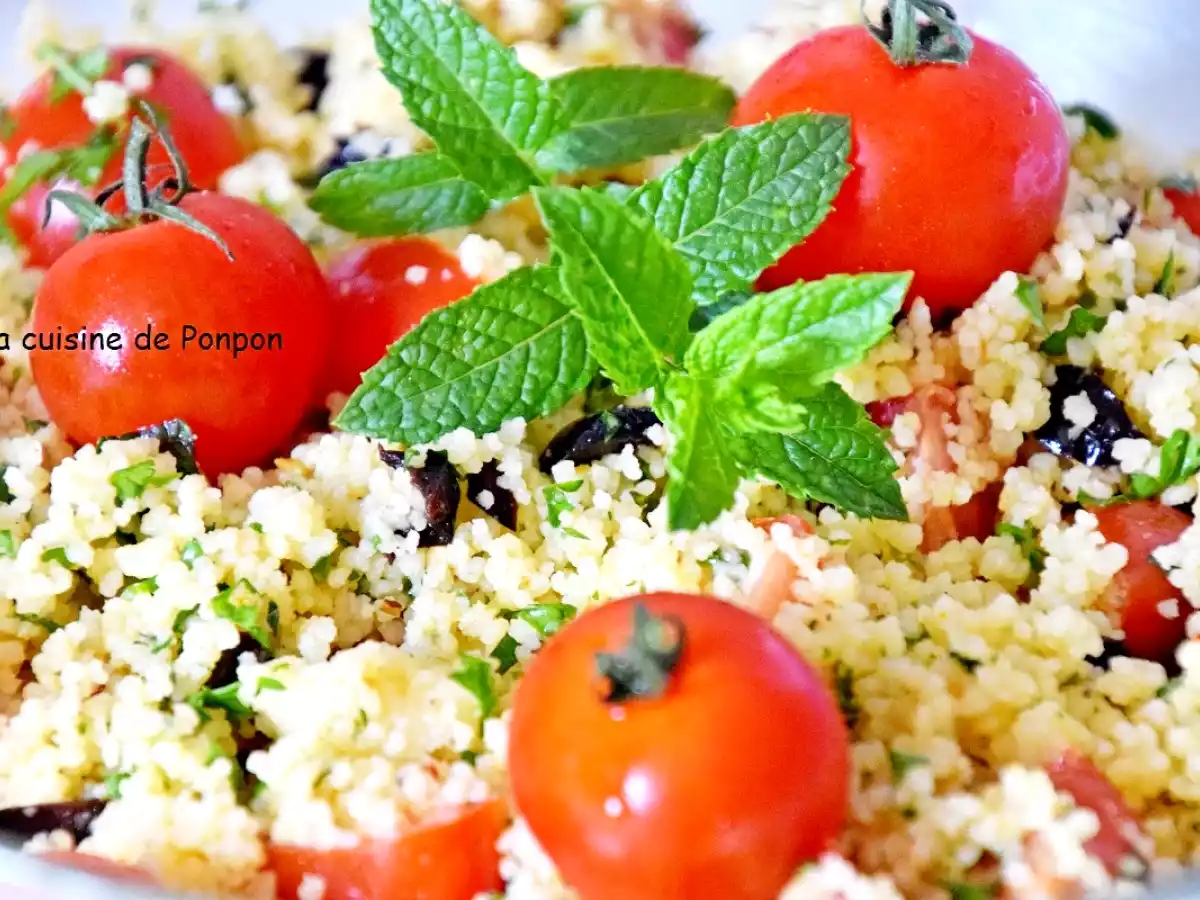 Taboulé, végétarien!