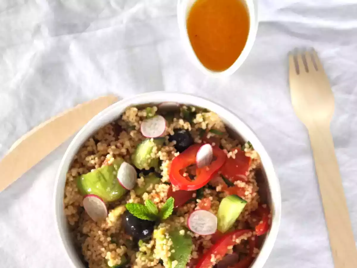 Taboulé & vinaigrette acidulée