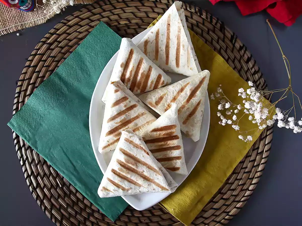 Tacos samoussas végétariens - photo 3