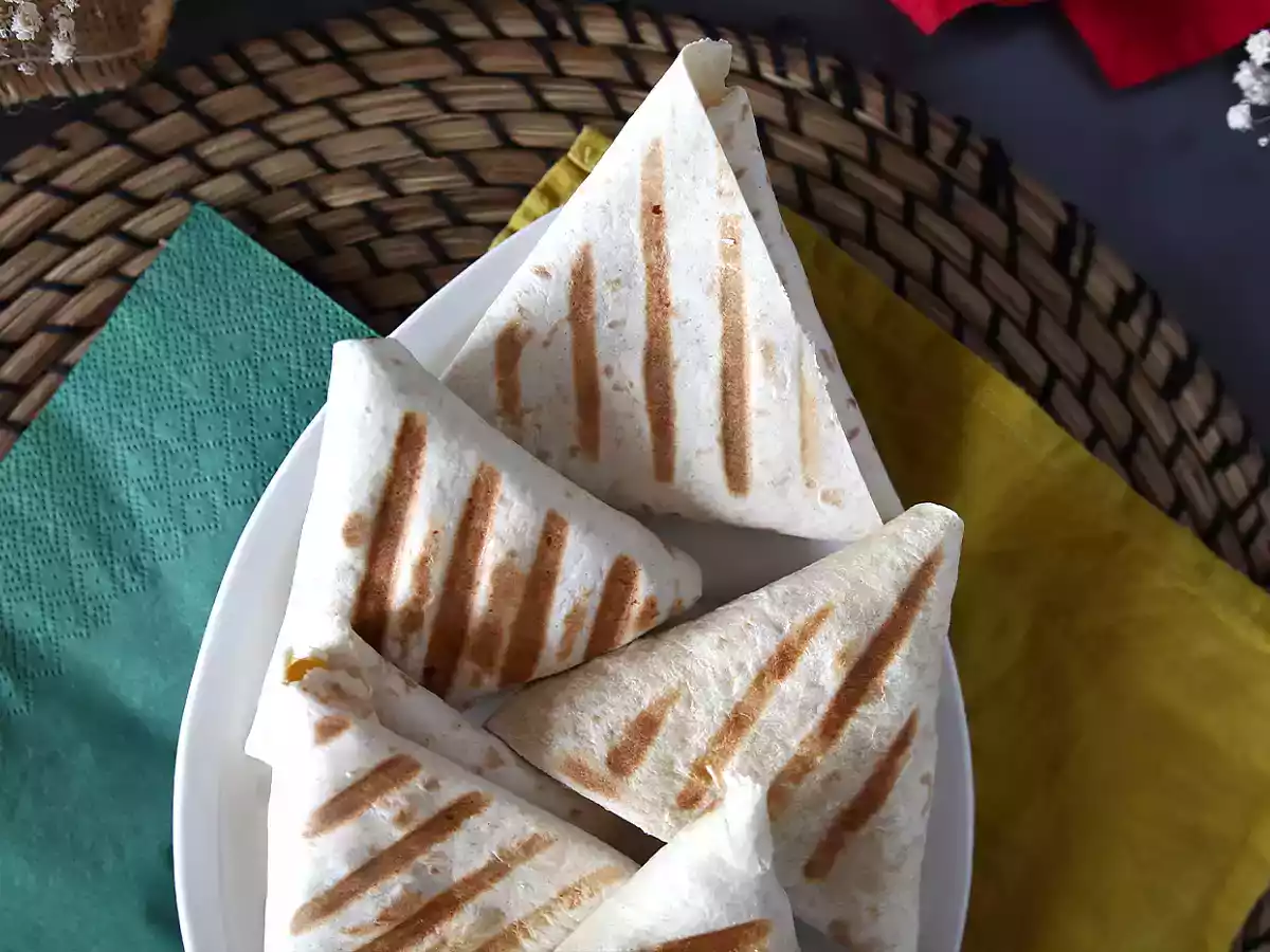 Tacos samoussas végétariens - photo 6