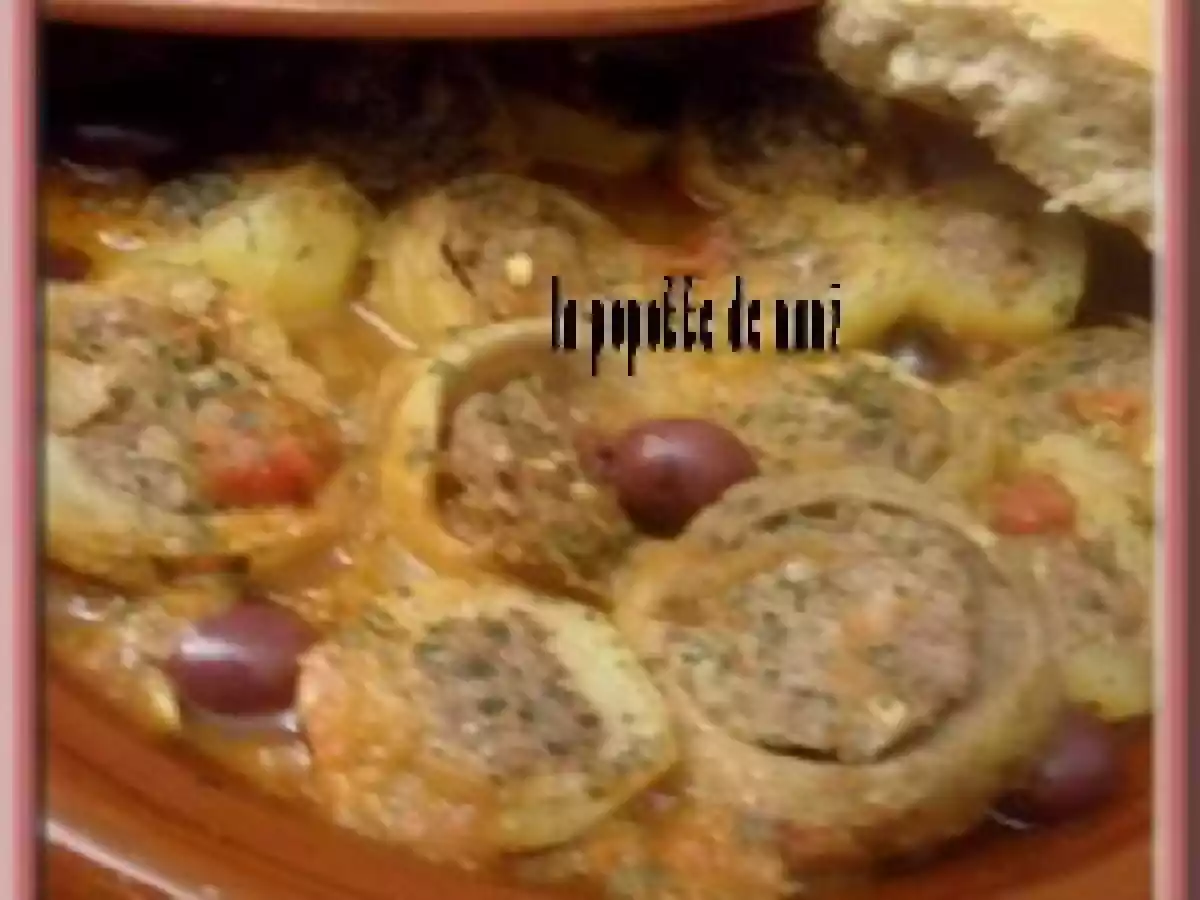 Tagine aux fonds d'artichauts et pomme de terre farcis - photo 2