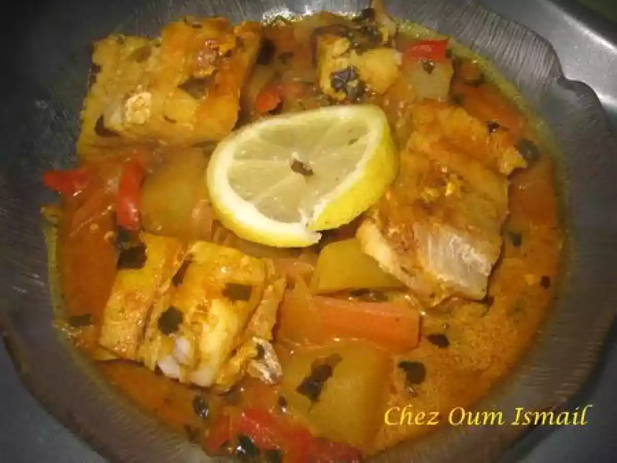 Tagine de poisson(colin)