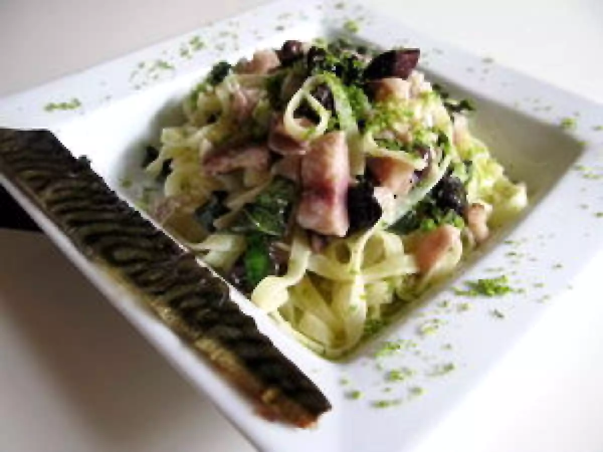 Tagliatelle au maquereau fumé - photo 2