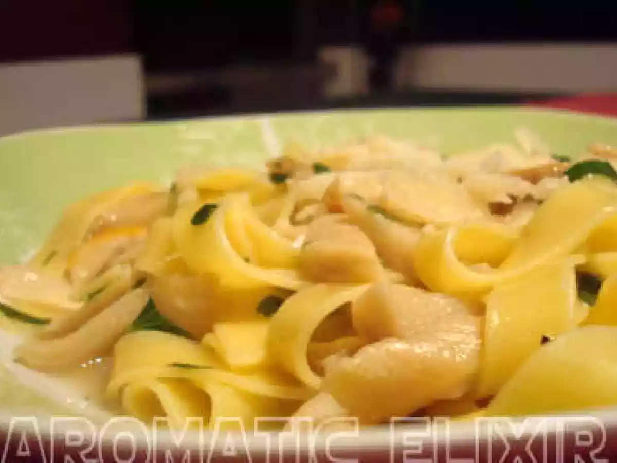 Tagliatelles aux bolets