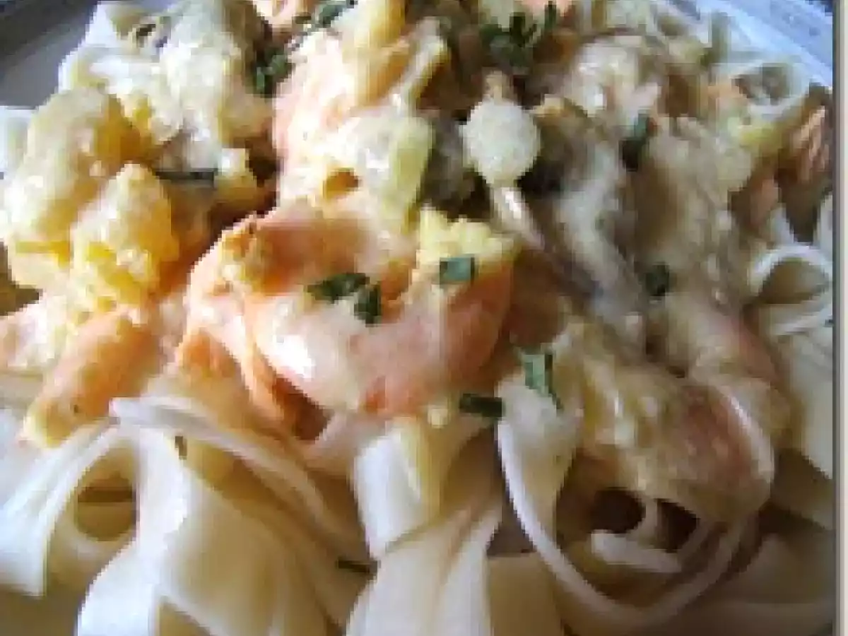 Tagliatelles aux fruits de mer et sa crème safrané - photo 3