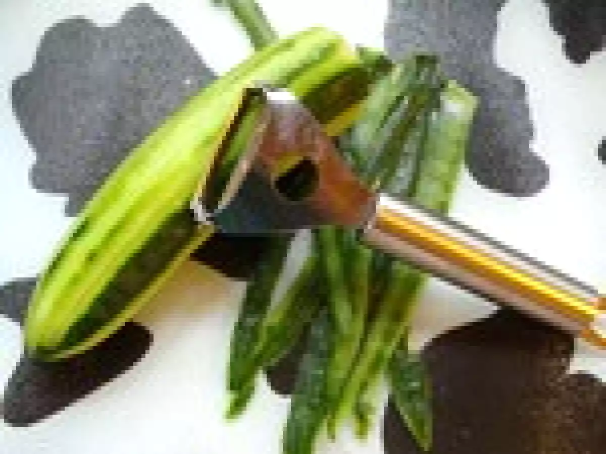 Tagliatelles de Comcombre au Yaourt - photo 4