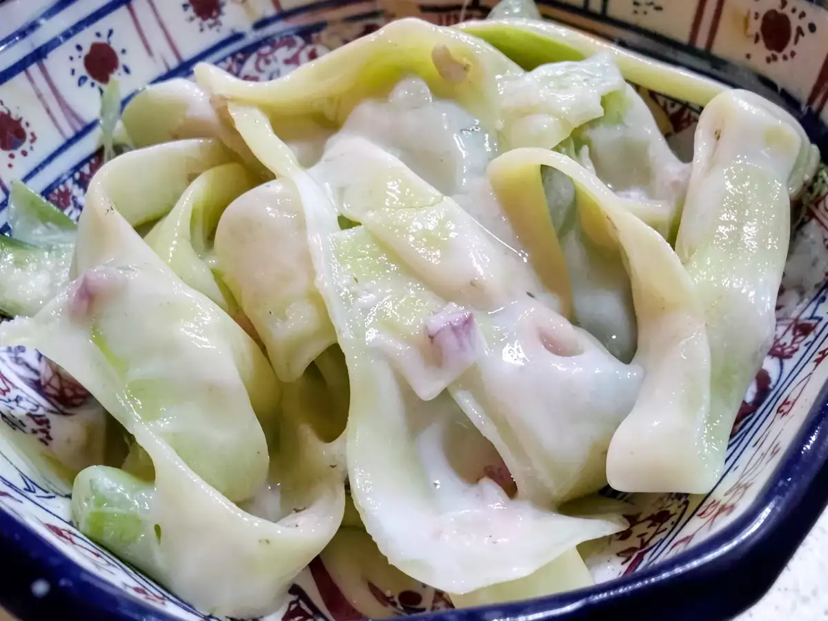 Tagliatelles de concombre au yaourt - photo 3