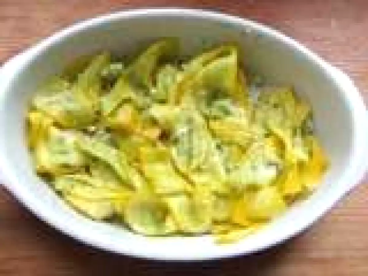 Tagliatelles de courgettes au pesto et au jambon cru
