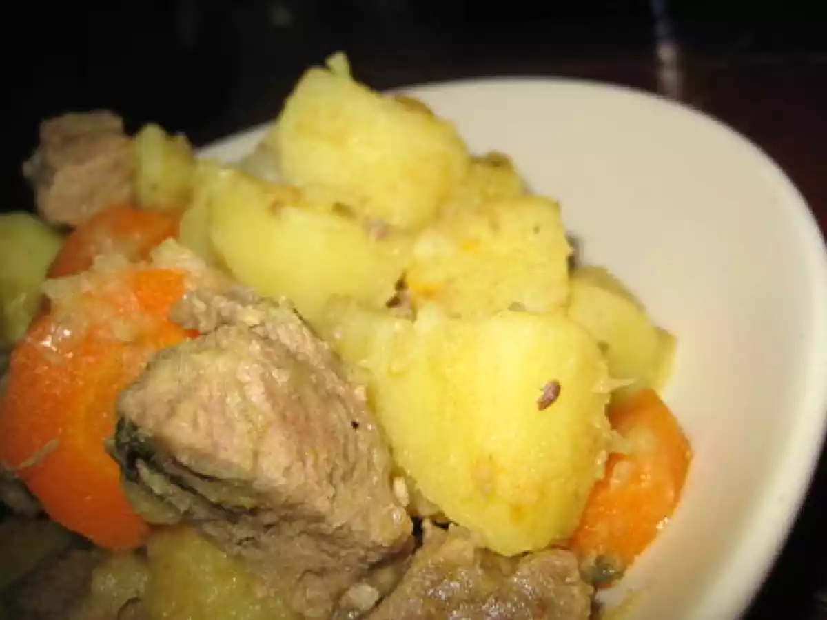 Tajine agneau pommes de terres carottes - photo 2