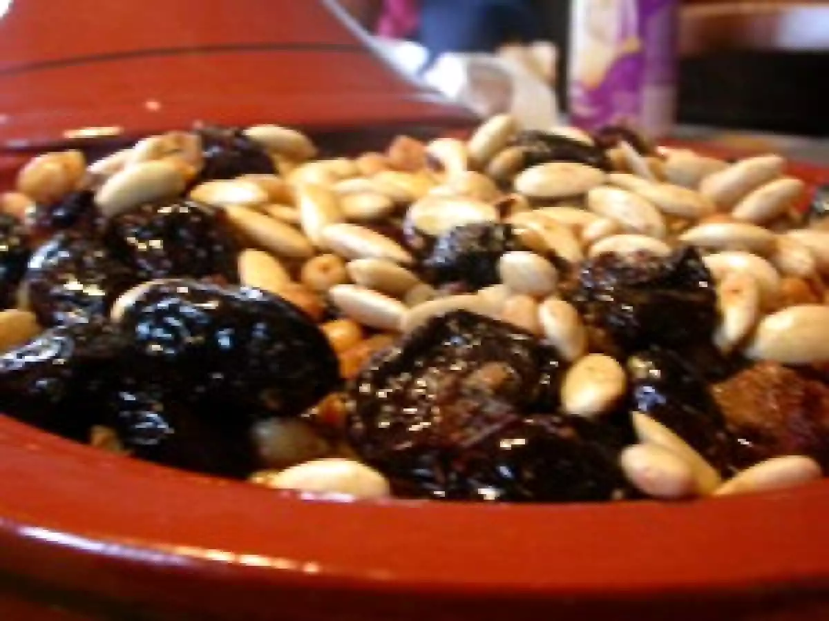 Tajine Agneau Pruneaux Amandes