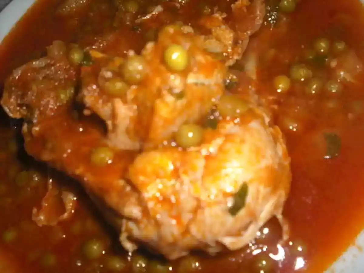 Tajine aux petit pois et poulet ww - photo 2