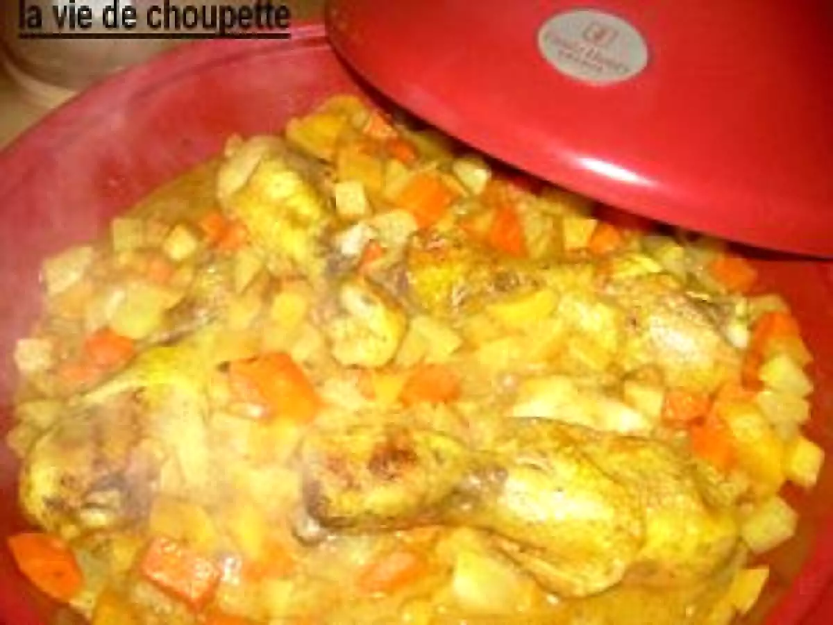 Tajine aux pilons de poulet