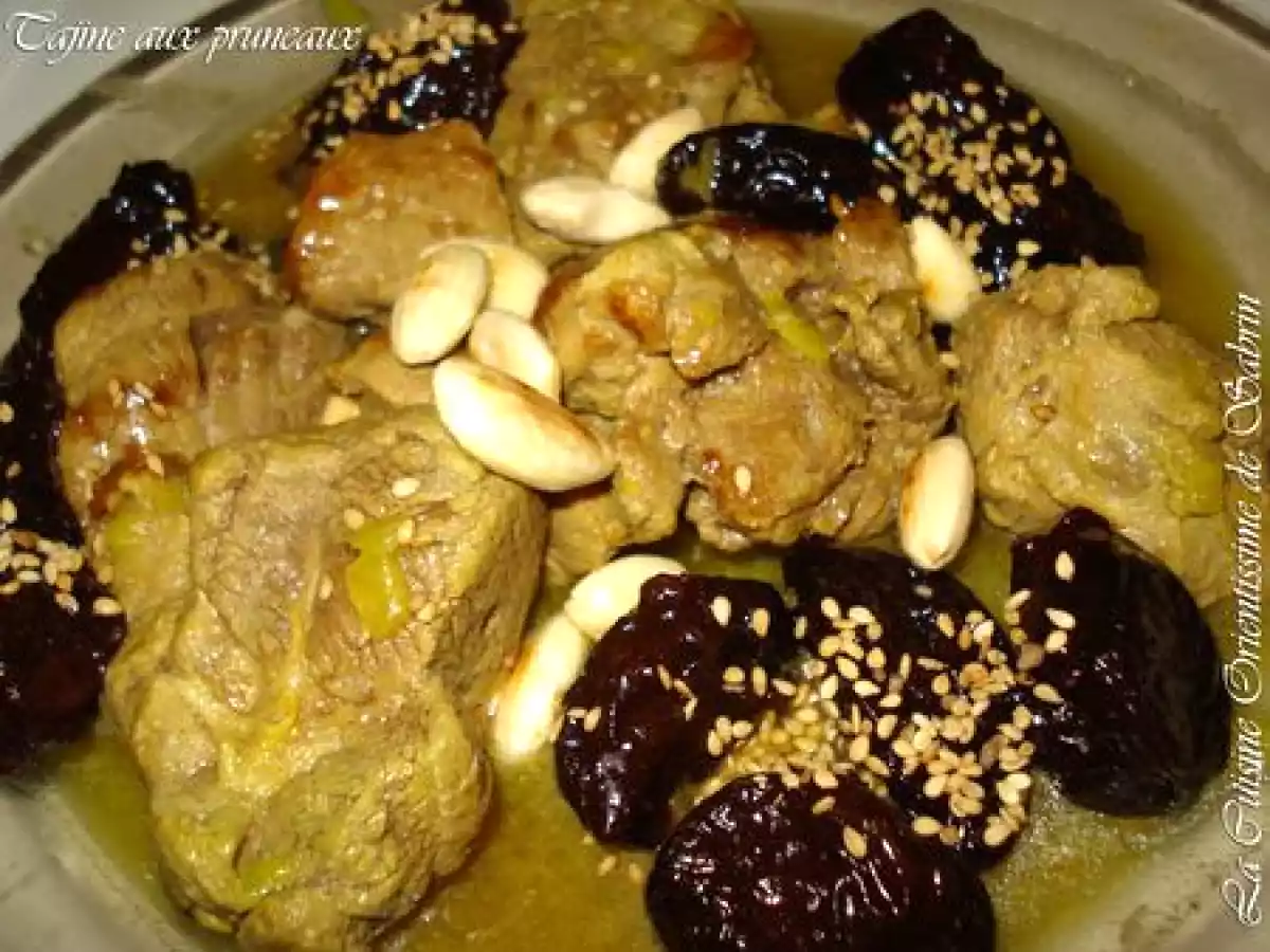 Tajine aux pruneaux de Rachida Amhaouche et rappel - photo 2