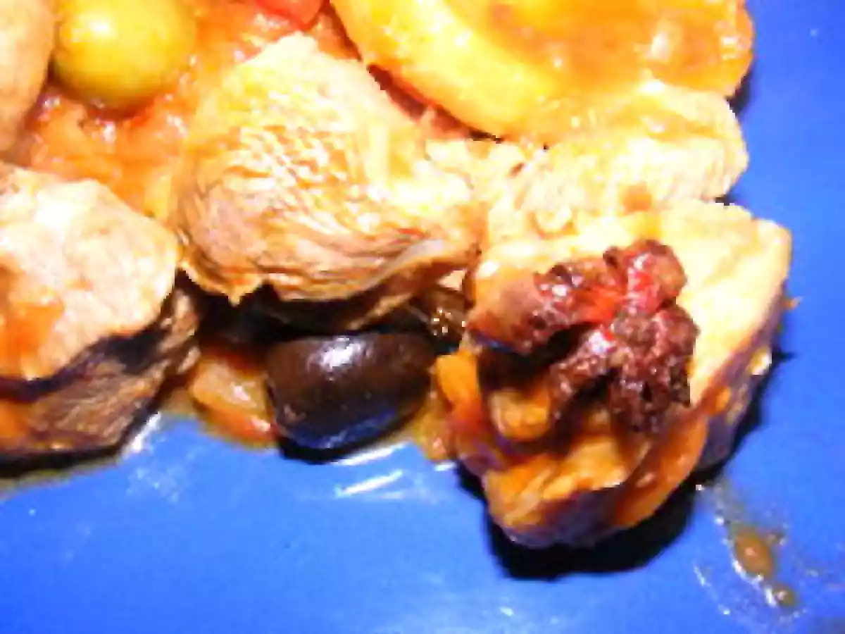 TAJINE D'AGNEAU AUX ARTICHAUTS - photo 2