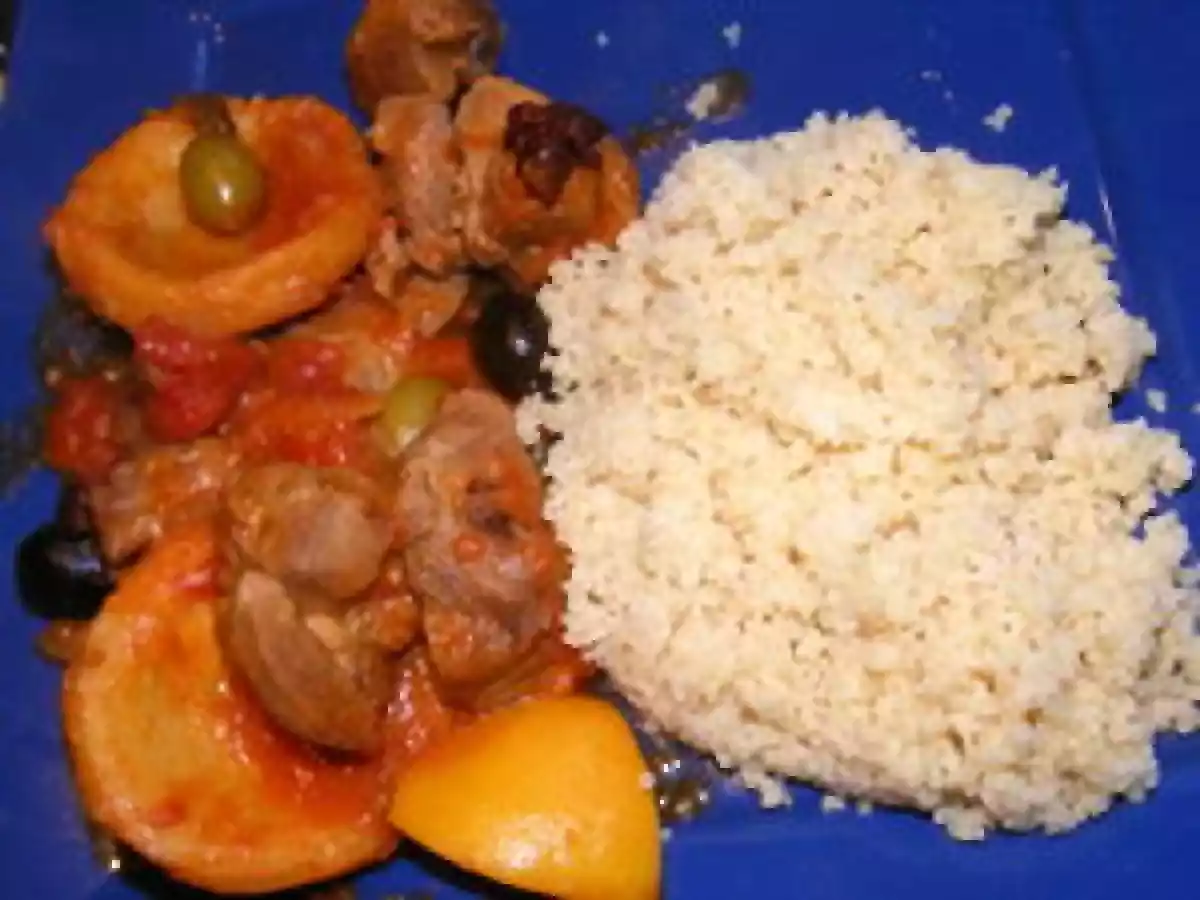 TAJINE D'AGNEAU AUX ARTICHAUTS - photo 4