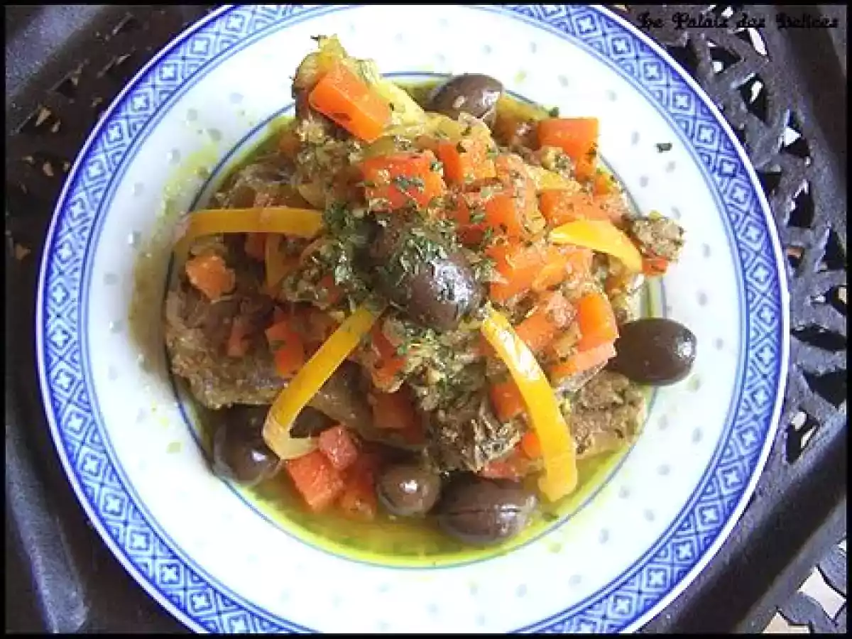 Tajine d'agneau aux carottes ( Maroc ) - photo 2