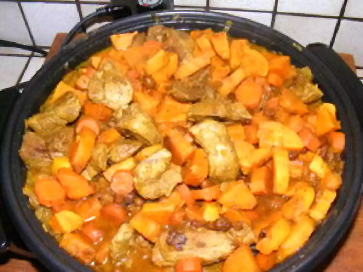 TAJINE D'AGNEAU AUX ÉPICES DOUCES - photo 2