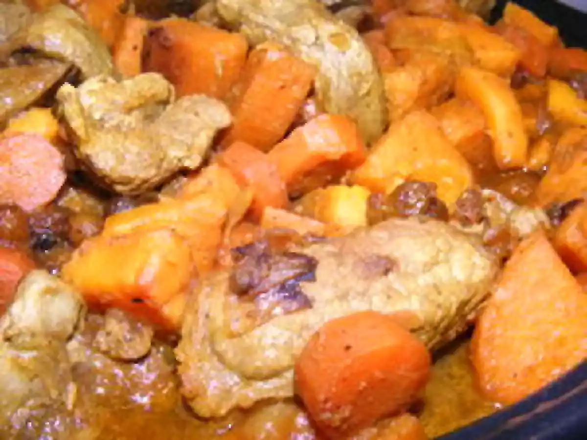 TAJINE D'AGNEAU AUX ÉPICES DOUCES - photo 3