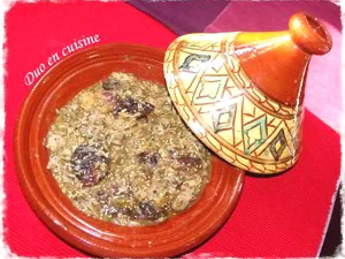 Tajine d'agneau aux figues