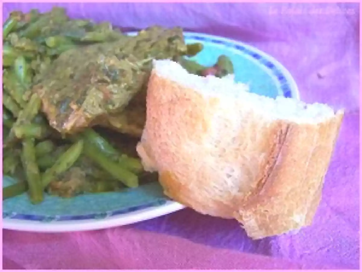 Tajine d'agneau aux haricots verts ( Maroc ) - photo 4