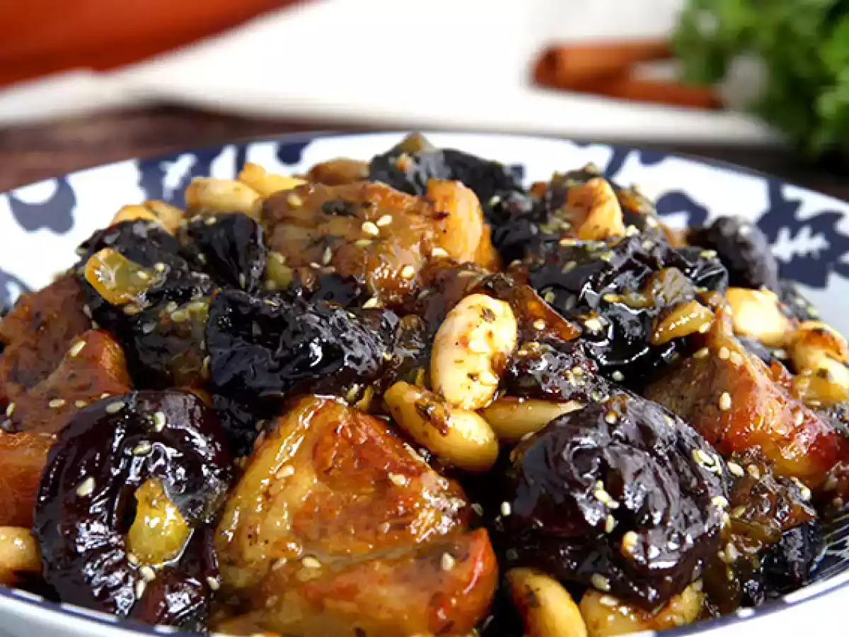 Tajine d'agneau aux pruneaux (étapes et vidéo) - photo 3