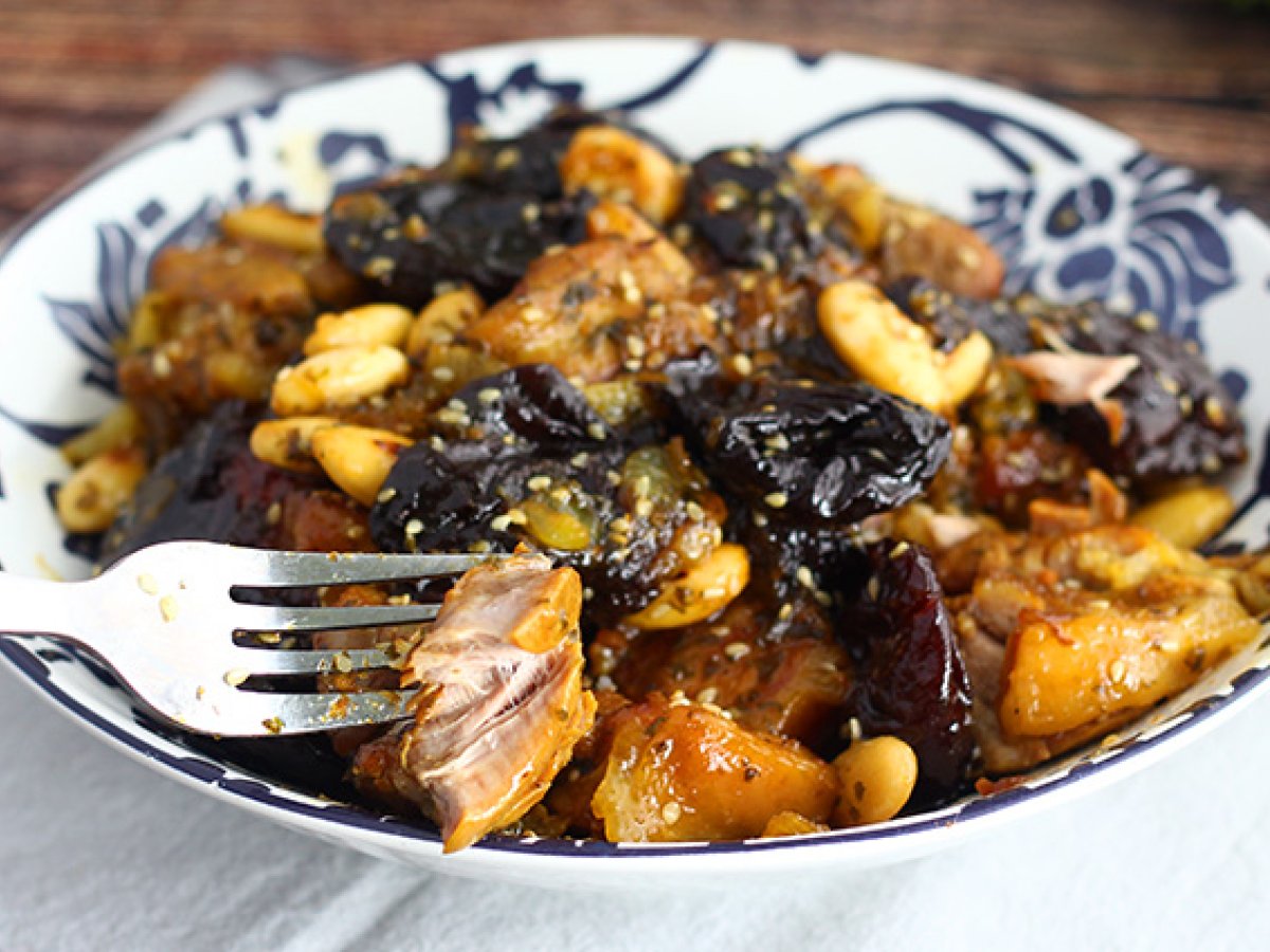 Tajine d'agneau aux pruneaux (étapes et vidéo) Recette Ptitchef