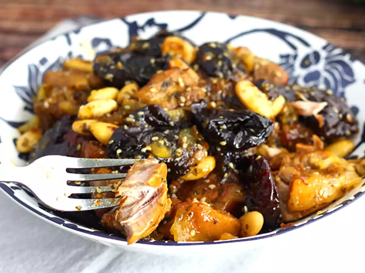 Tajine d'agneau aux pruneaux (étapes et vidéo) - photo 4