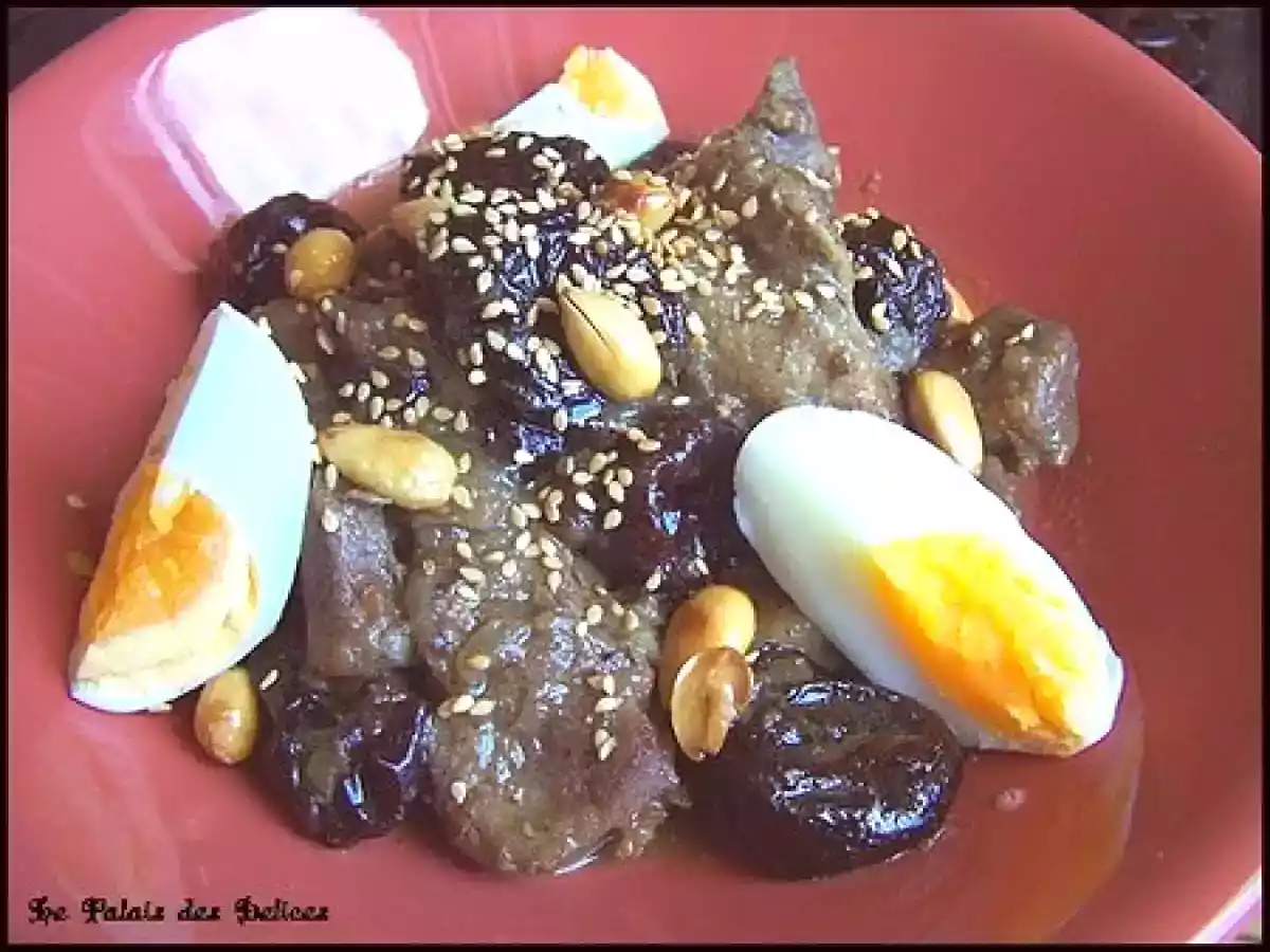 Tajine d'agneau aux pruneaux ( Maroc ) - photo 2