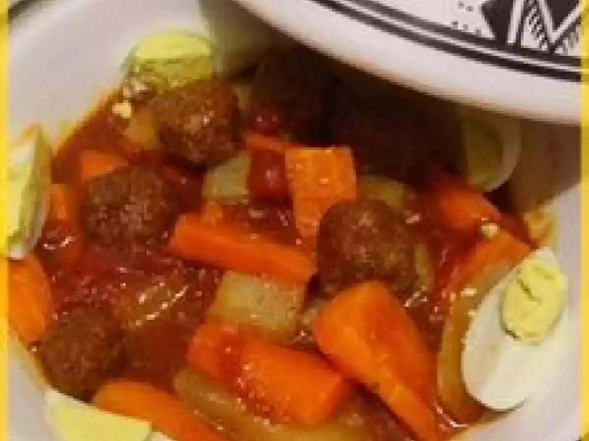 Tajine de boeuf à la tomate et au miel