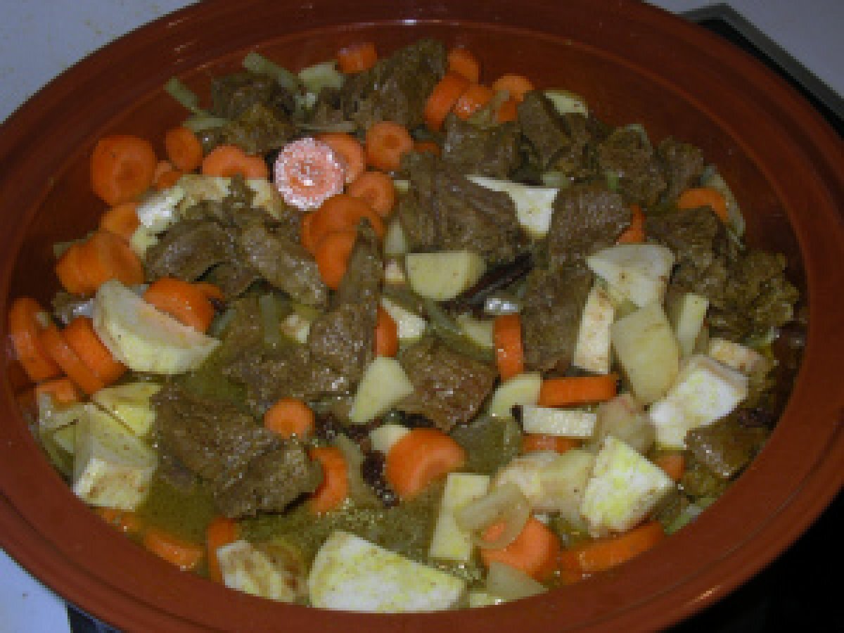 Tajine de boeuf aux légumes d?hiver Recette Ptitchef