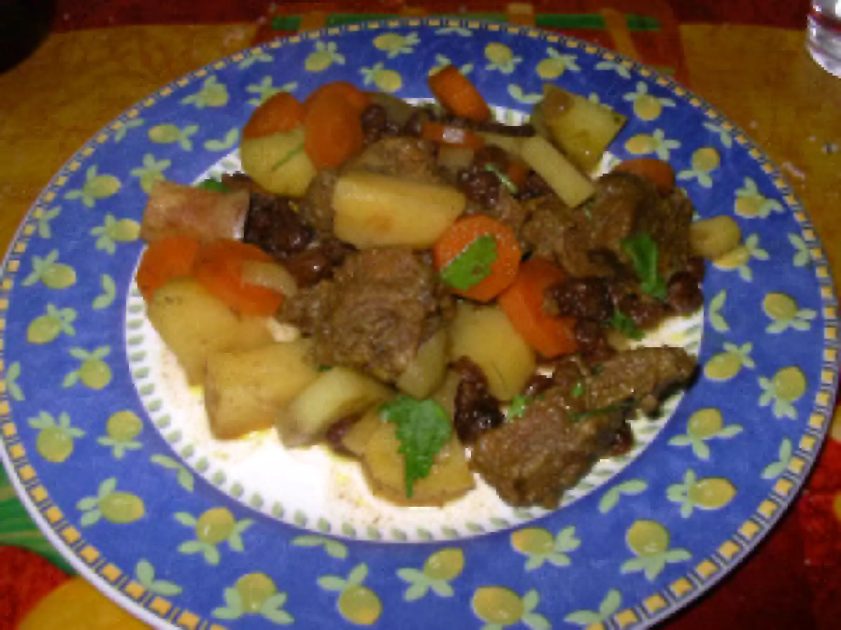 Tajine de boeuf aux légumes d?hiver - photo 2