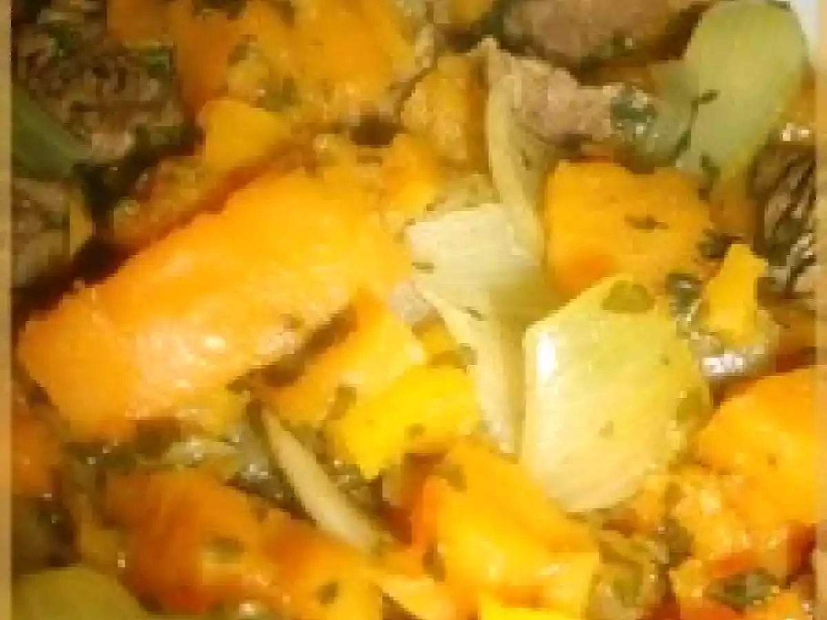 Tajine de boeuf aux patates douces