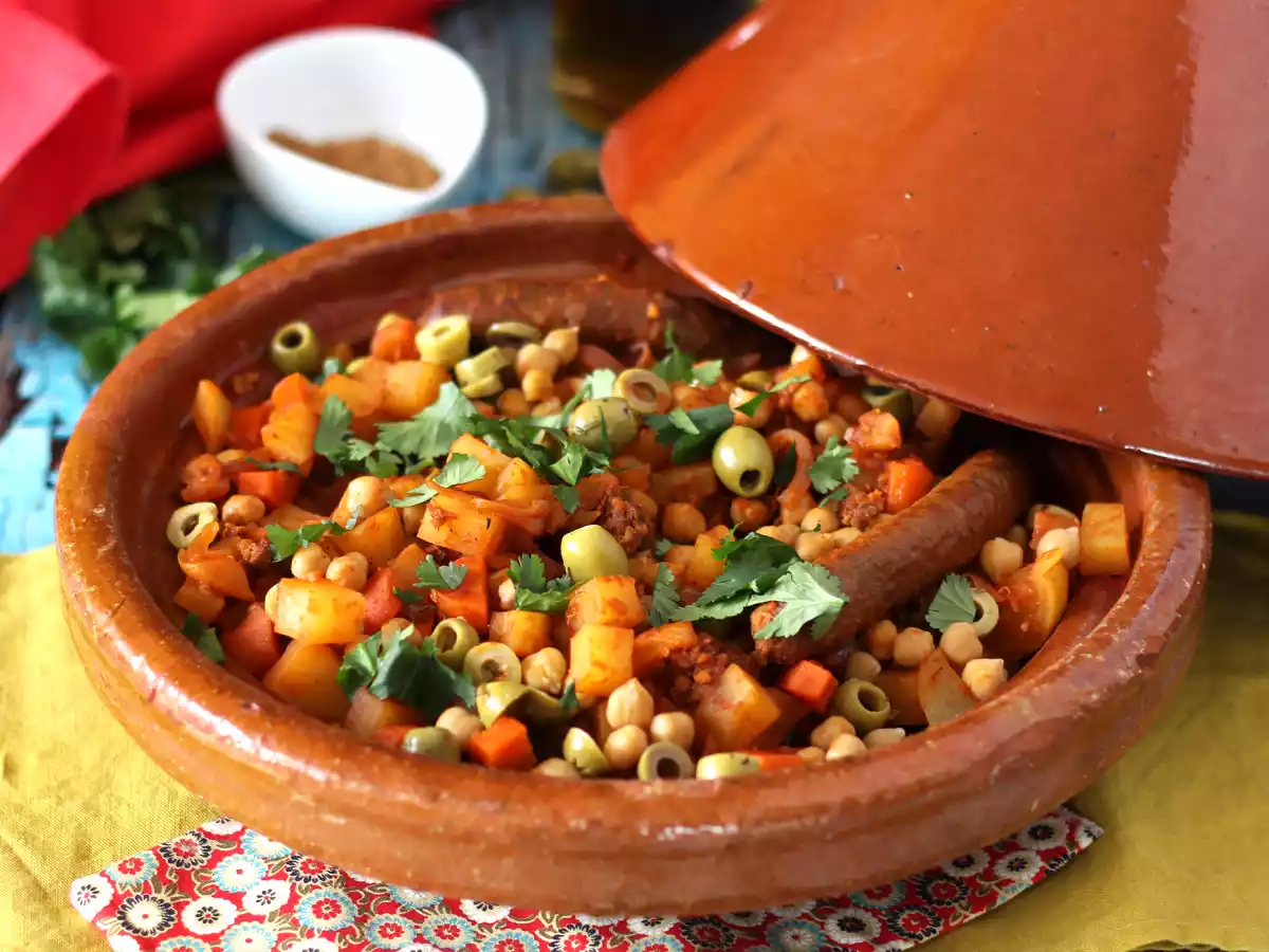 Tajine de bœuf et légumes - photo 2