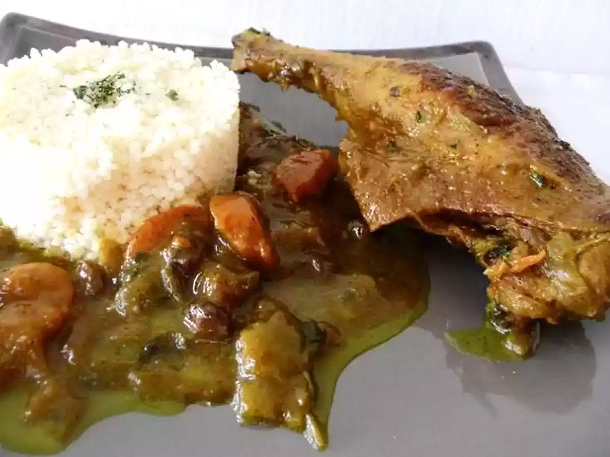 Tajine de canard sucré salé. - photo 2